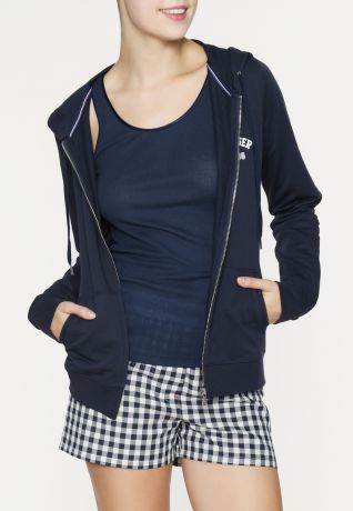 Tommy Hilfiger - Iconic Light Weight Knit - Куртка с капюшоном - Темно-синий