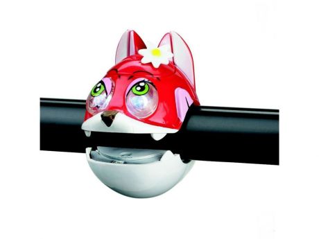 Фонарик RichToys Cat light с брелком-фонариком красный 320240