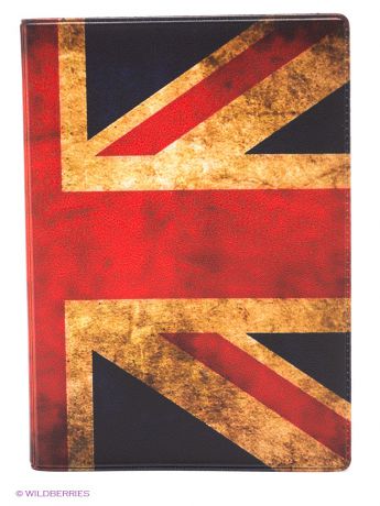 Mitya Veselkov Обложка для автодокументов "Потертый британский флаг"