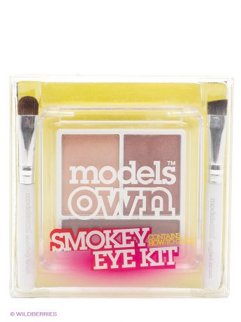 Models Own Тени для глаз 4г,Trio Smokey Eye Kit-Smolder Models Own