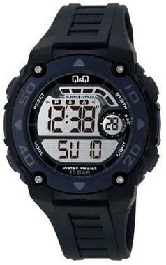 Q&Q Мужские японские электронные наручные часы Q&Q M120-003