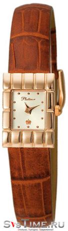 Platinor Женские золотые наручные часы Platinor 90150.201