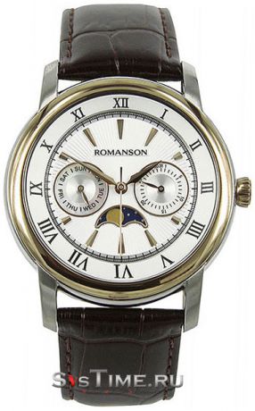 Romanson Мужские наручные часы Romanson TL 2616F MR(WH)BN