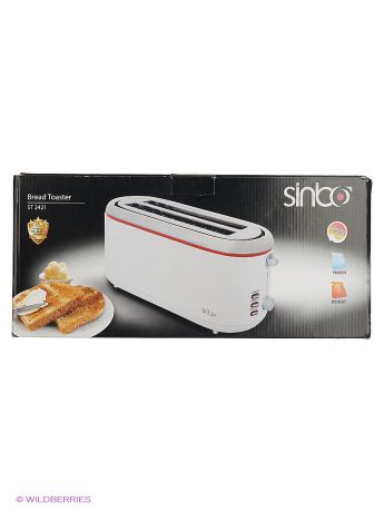 Sinbo Тостер Sinbo ST 2421 1300Вт белый/красный