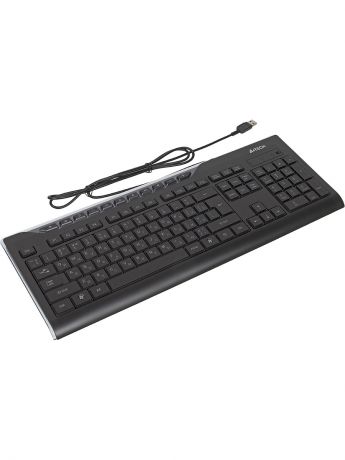 a4tech Клавиатура A4 KD-800L черный USB slim Multimedia LED
