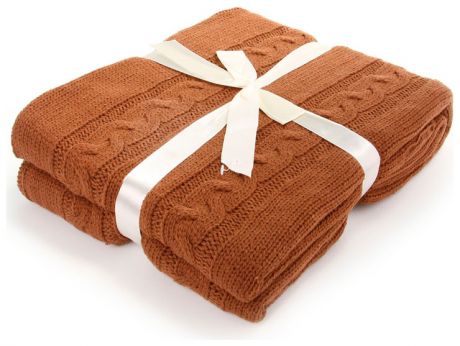 Cite Marilou Плед 130*150 см "knit" knitt-brown