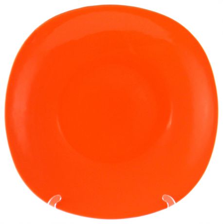 Cesiro A3093/808 тарелка глуб.квадр 22 см оранж
