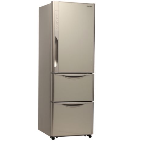 Холодильник с нижней морозильной камерой Hitachi Solfege R-SG 37 BPU INX