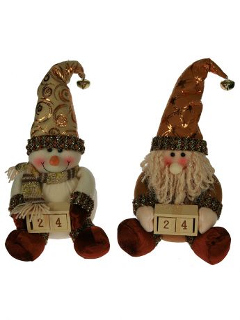 Сувениры Русские подарки Новогодний сувенир "Дед Мороз/Снеговик"