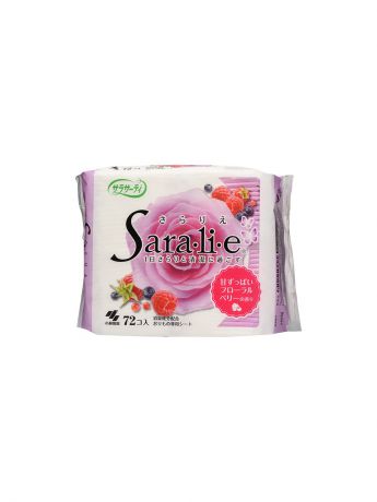 Прокладки гигиенические KOBAYASHI Sara-li-e Ежедневные гигиенические прокладки с цветочно-ягодным ароматом, 72 шт