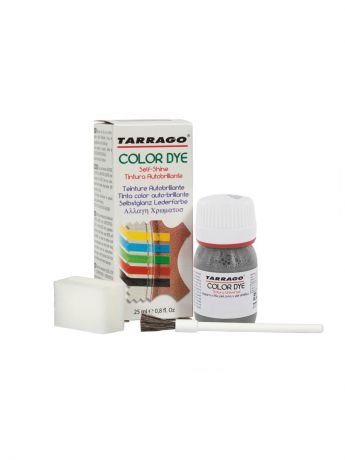 Краски для обуви Tarrago Краситель COLOR DYE, стекло TDC01, 25мл. (014 СТАЛЬНОЙ), Tarrago