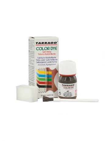 Краски для обуви Tarrago Краситель  для гладкой кожи  TDC01 COLOR DYE, стекло, 25мл. (047 темно-серый)