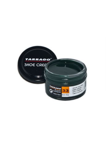 Кремы для обуви Tarrago Крем для обуви SHOE Cream 50мл. (033 Темно-зеленый)