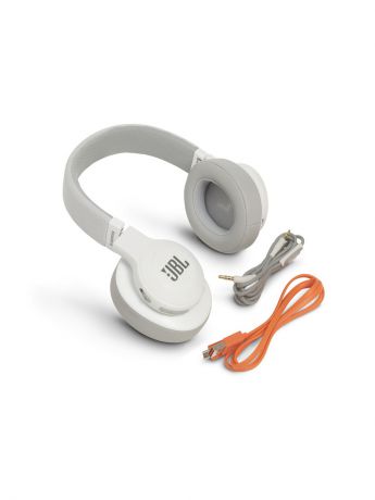 Аудио наушники JBL Беспроводные накладные наушники закрытого типа E55BT White