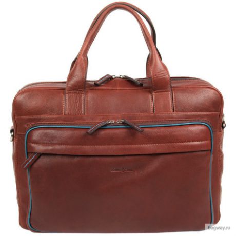Мужская сумка Gianni Conti Business 1751276 (1751276 brown teal)