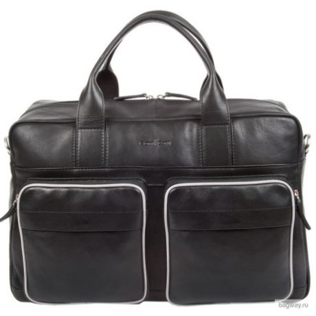 Мужская сумка Gianni Conti Business 1751278 (1751278 black grey)