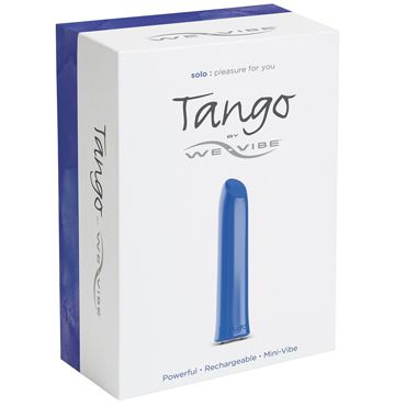 We-Vibe Tango, голубой Самый мощный мини-вибратор