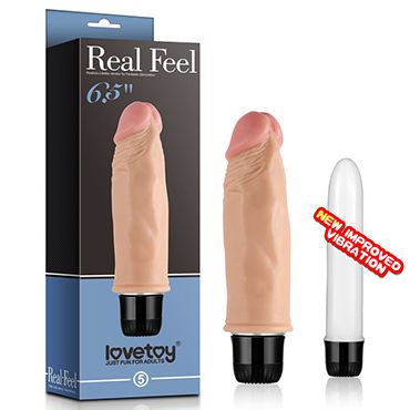 LoveToy Real Feel №5 Многоскоростной реалистичный вибратор
