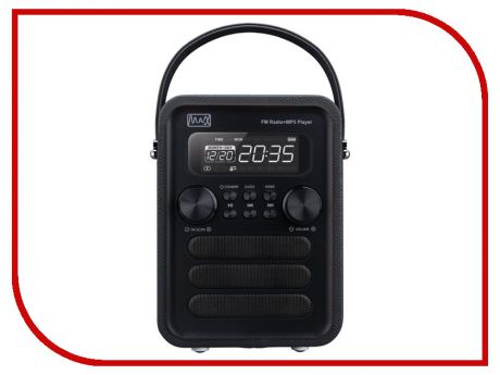Радиоприемник MAX MR-340 Black Edition