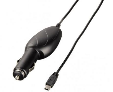 Зарядное устройство Hama H-93731 для навигаторов mini-USB 12В-5В/1А черный