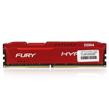 DIMM DDR4, 16ГБ, Kingston HyperX Fury Red, HX421C14FR/16