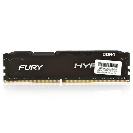 DIMM DDR4, 16ГБ, Kingston HyperX Fury Black, HX426C16FB/16
