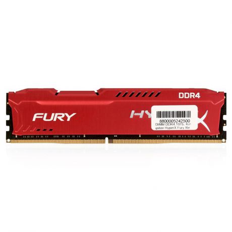 DIMM DDR4, 16ГБ, Kingston HyperX Fury Red, HX424C15FR/16