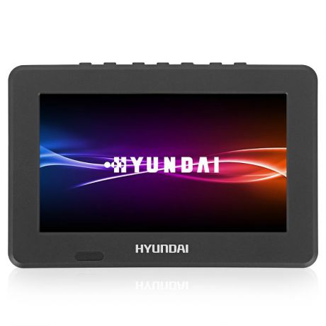 Портативный телевизор Hyundai H-LCD700 7"/800x480 SD/MMC черный