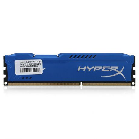 DIMM DDR3, 4ГБ, Kingston HyperX FURY blue, HX318C10F/4