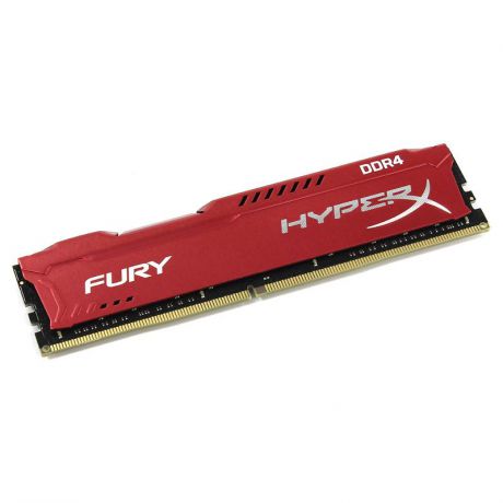 DIMM DDR4, 16ГБ, Kingston HyperX Fury Red, HX426C16FR/16