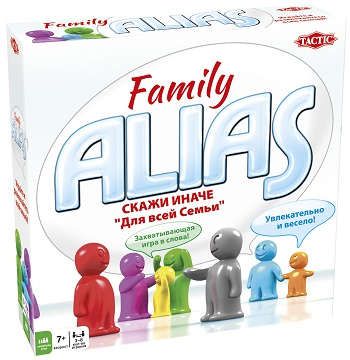 Настольная игра "Скажи иначе Alias. Для всей семьи-2"