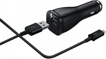 Автомобильное зарядное устройство+универсальный DATA кабель Samsung EP-LN 915 UBEGRU