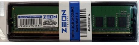 Оперативная память 4Gb PC4-19200 2400MHz DDR4 DIMM Zeon D424NM11-4