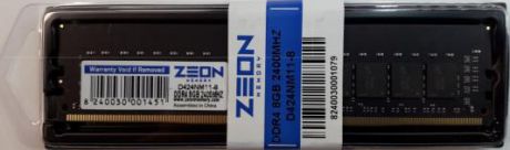 Оперативная память 8Gb PC4-19200 2400MHz DDR4 DIMM Zeon D424NM11-8