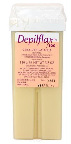 Depilflax Воск в картридже Слоновая кость для коротких и жестких волос, 110 гр
