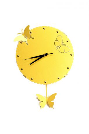 Часы настенные "Бабочки"