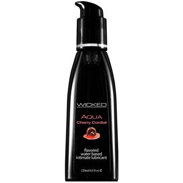 Wicked Aqua Cherry Cordial, 120 мл Лубрикант со вкусом вишневого ликера