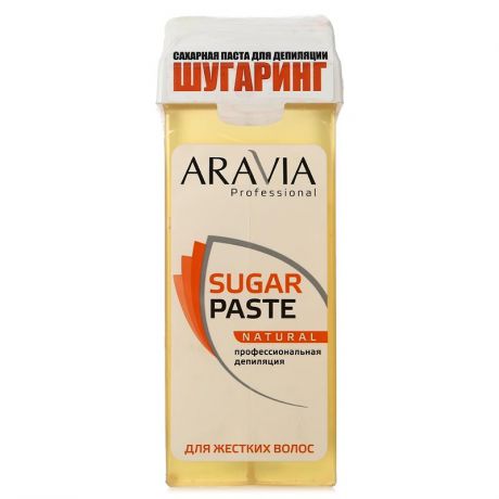 Сахарная паста для депиляции в катридже Aravia Professional Натуральная, 150 гр
