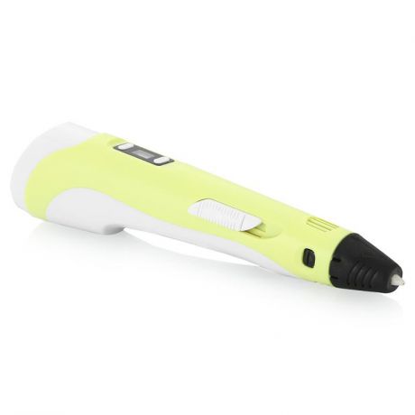 3D ручка Мастер-Пластер Плюс с LCD дисплеем, желтая