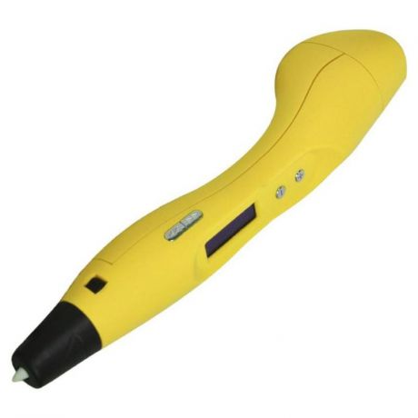 3D ручка Cactus CS-3D-PEN-E-YL PLA ABS LCD, желтый