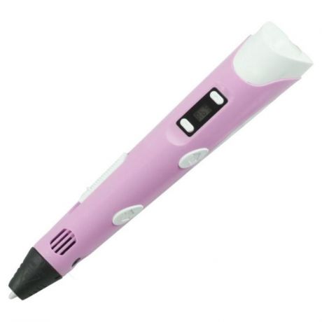 3D ручка Cactus CS-3D-PEN-A-PN PLA ABS LCD, розовый