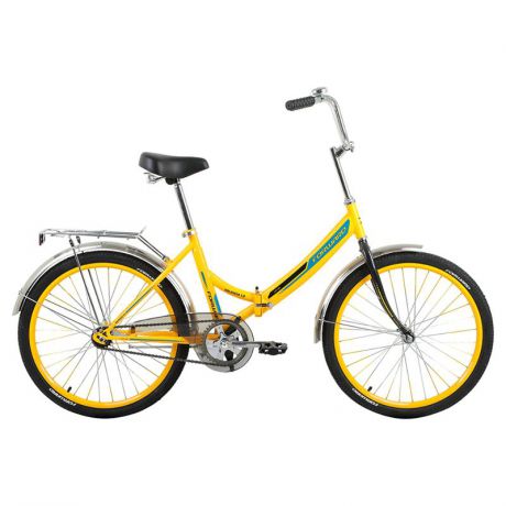 Велосипед FORWARD VALENCIA 1.0 желтый ростовка 16"