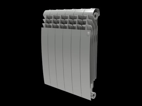 Радиатор отопления Royal Thermo BiLiner 500 new/Silver Satin-4 секц.