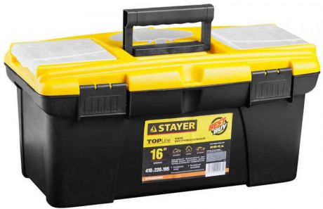 Ящик для инструмента Stayer Standard 16" пластиковый с органайзерами 38105-16_z02