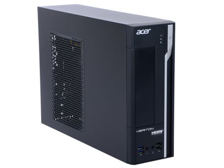 Компьютер Acer Veriton X2640G uSFF DT.VPUER.160 Системный блок Black / i3 7100 3.9GHz / 4GB / 500GB / встроенная HD630 / DOS