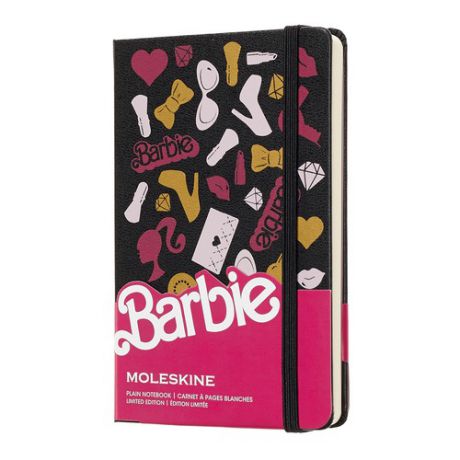Блокнот Moleskine Limited Edition BARBIE Pocket 90x140мм 192стр. нелинованный Accessories 12 шт./кор.