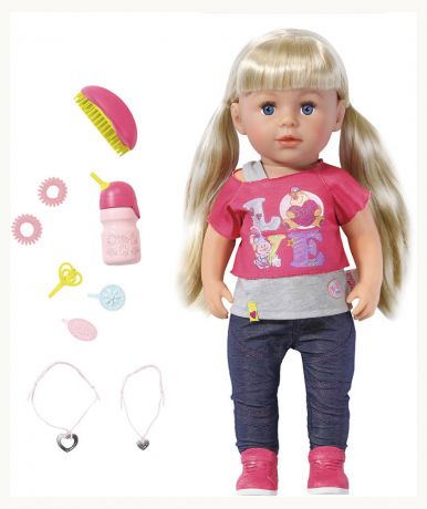 Zapf Creation Baby born 820-704 Бэби Борн Кукла Сестричка, 43 см