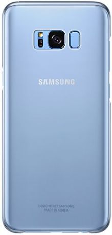 Клип-кейс Samsung Clear Cover для Galaxy S8+ (голубой)