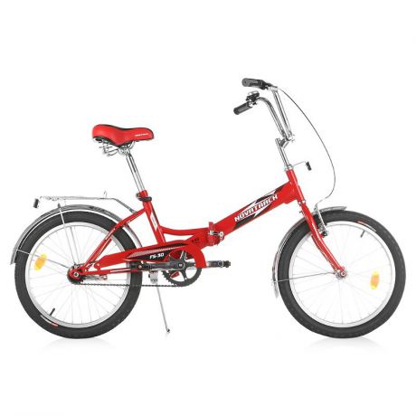 Велосипед складной Novatrack FFS30 (2017), красный