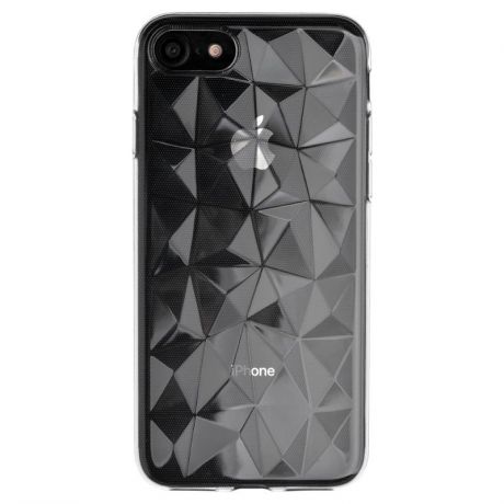 Чехол-крышка SkinBox Diamond для Apple iPhone 7 / 8, прозрачный